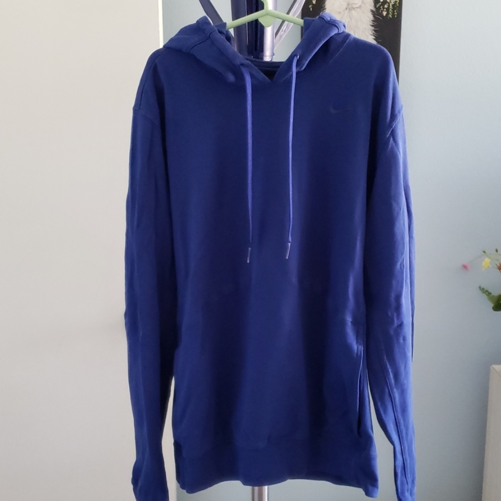 Blue Nike sweatshirt